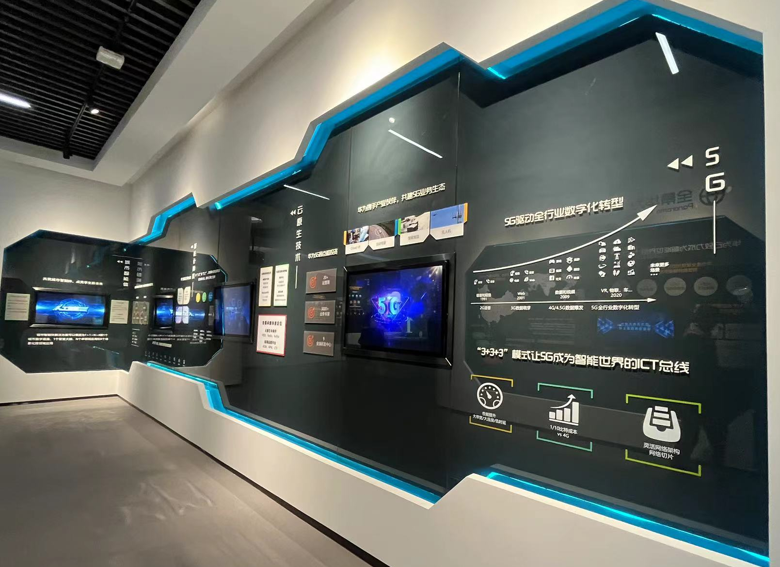 参观华为展厅 领略智能世界 展望科技未来-新疆交通职业技术大学